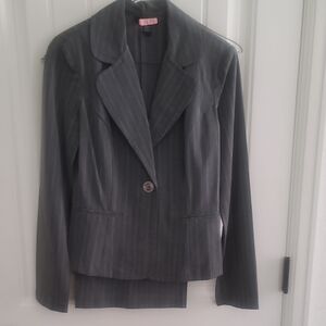 A. Byer Pinstripe Pantsuit